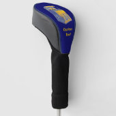 Retro Jukebox Golf Headcover (angewinkelt)