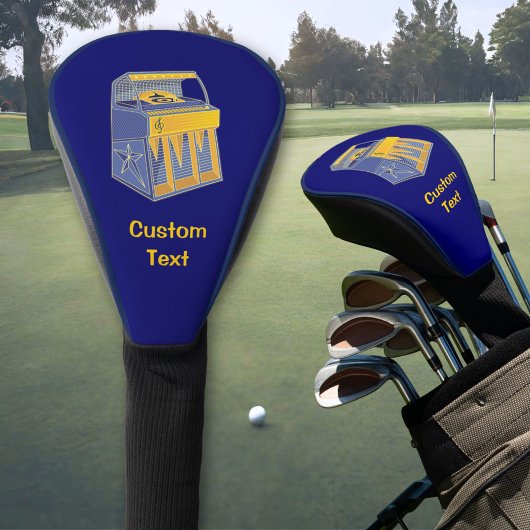 Retro Jukebox Golf Headcover