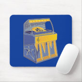 Retro Jukebox Mousepad (Mit Mouse)