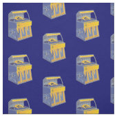 Retro Jukebox Muster Stoff (Muster)