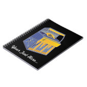 Retro Jukebox Notizblock (Linke Seite)