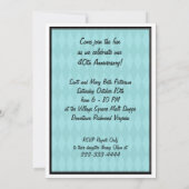 Retro Jukebox Party für Rock und Roll Einladung (Rückseite)