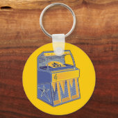 Retro Jukebox Schlüsselanhänger (Vorderseite)