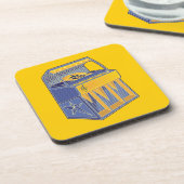 Retro Jukebox Untersetzer (Linke Seite)