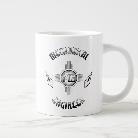 Retro Jumbo-Tasse (Rechts)