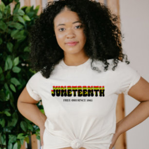 Retro Juneteste frei-Ish seit 1865 T-Shirt