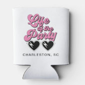 Retro-Junggeselinnen-Abschied Dosenkühler (Rückseite)