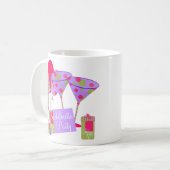 Retro Junggeselinnen-Abschied Kaffeetasse (Vorderseite Links)