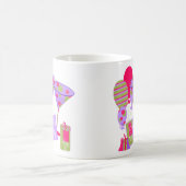 Retro Junggeselinnen-Abschied Kaffeetasse (Mittel)