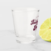 Retro-Junggeselinnen-Abschied-Shotglas Schnapsglas (Links)