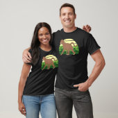 Retro Jungle Animal Wildlife Schimpanze Affe T-Shirt (Unisex)