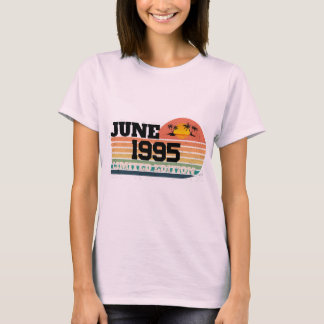 Retro Juni 1995 Limited Edition 31. Geburtstag T-Shirt