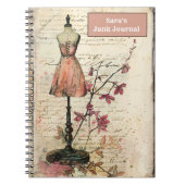 Retro Junk Journal Notizblock (Vorderseite)