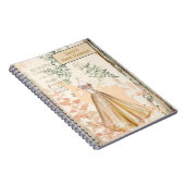 Retro Junk Journal Romantik Dress Notizblock (Rechte Seite)