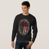 Retro Just A Regular Cousin Raise Liberals America Sweatshirt (Vorne ganz)