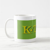 Retro K*Town Avocado Gold Kaffeetasse (Links)