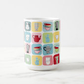 Retro-Kaffee Kaffeetasse (Mittel)
