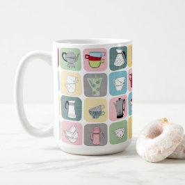 Retro-Kaffee Kaffeetasse
