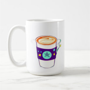 Retro-Kaffee-Manifestations-T-Shirt Kaffeetasse