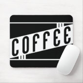 Retro-Kaffee Mousepad (Mit Mouse)
