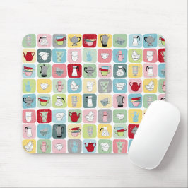 Retro-Kaffee Mousepad