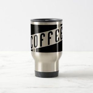 Retro-Kaffee Reisebecher