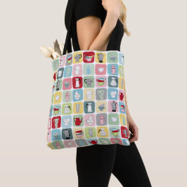 Retro-Kaffee Tasche