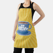 Retro-Kaffeedesign Schürze (InSitu)