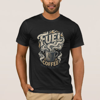 Retro-Kaffeeliebhaber-T-Shirt T-Shirt