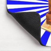 Retro-Kaffeemaschine Mousepad (Ecke)