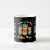 Retro-Kaffeetasse-Stack Vintage-Design Kaffeetasse (Mittel)