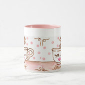 Retro-Kaffeetasse Tasse (Zentrum)