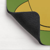 Retro-Kaffeetassen-Mauspad Mousepad (Ecke)