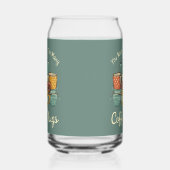 Retro-Kaffeetassen-Stapel-Illustration Dosenglas (Links)