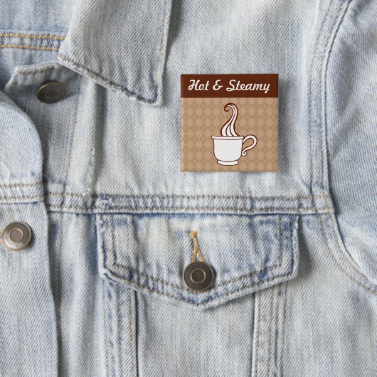 Retro-Kaffeetaste Button (Beispiel)