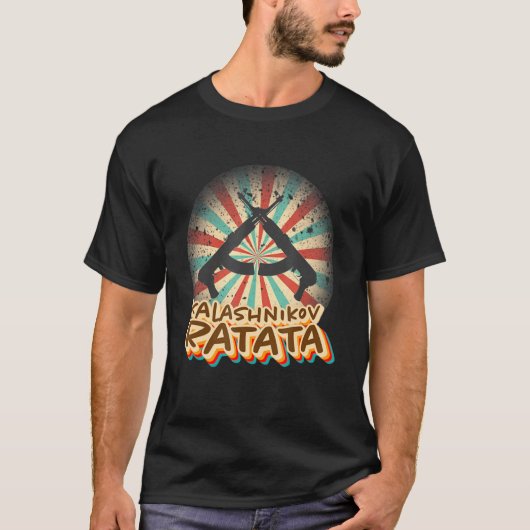 Retro Kalashnikov T-Shirt (Vorderseite)
