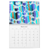 Retro-Kalender Kalender (Mär 2027)