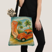 Retro-Kalifornien-Feeling Tasche (Von Nahem)