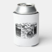 Retro-Kamera der 50er Dosenkühler (Kanne Rückseite)