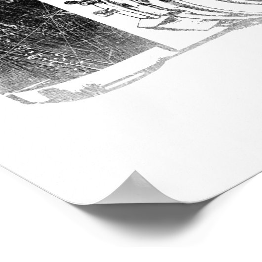 Retro-Kamera der 50er Poster (Ecke)