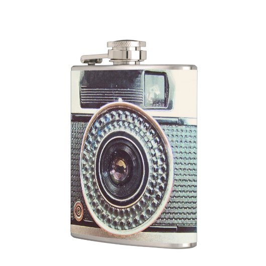 Retro Kamera Flachmann (Links)