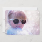 Retro-Kamera Geburtstagsparty-Foto Einladung (Rückseite)