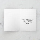 Retro-Kamera Karte (Innenseite)