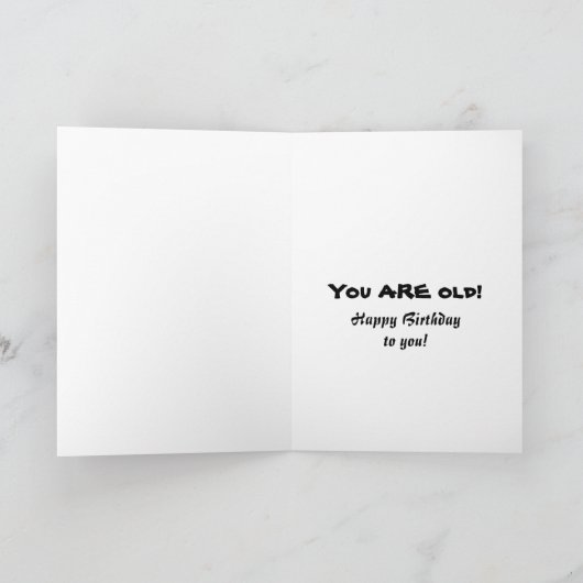 Retro-Kamera Karte (Innenseite)