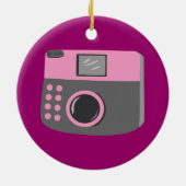 Retro-Kamera Keramik Ornament (Hinten)