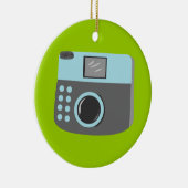 Retro-Kamera Keramikornament (Rechts)