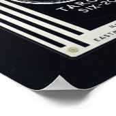 Retro-Kamera kodak brawning Ziel Poster (Ecke)