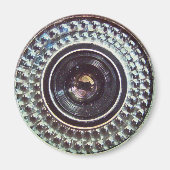 Retro-Kamera Magnet (Vorne)