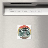 Retro-Kamera Magnet (In Situ (Geschirrspüler))