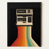 Retro-Kamera mit Regenbogen-Druck Planer (Rückseite)